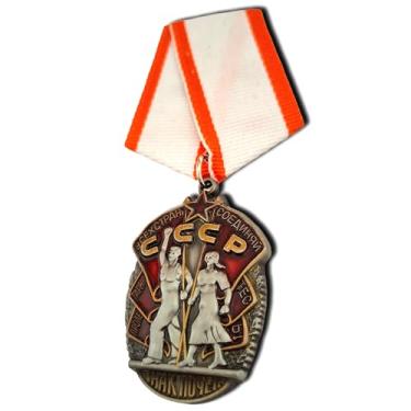 Imagem de FREECROWS Medalha da Glória da Ordem do Trabalho – Réplica do Prêmio Histórico CCCP