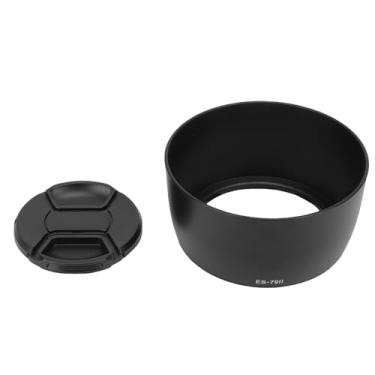 Imagem de Serounder Capa de Lente ES-79II, Protetor Solar de Lente de Câmera Com Tampa de 72 Mm, Bloqueio de Luz Dispersa, Adequado para EF F/1.2L 85mm II USM, Capa Protetora de Câmera