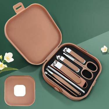 Imagem de Cortadores de unhas, lâminas curvadas, pinças de corte de unha, tesouras de manicure, aço inoxidável, ferramentas de pedicure