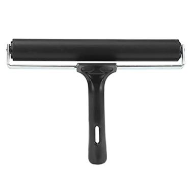Imagem de HEEPDD Rolo de Borracha, Black Brayer Roller Roller Prinche Tinta Art Craft A óleo de Pintura A óleo para Impressão Anti Skid Fita Construction Pintura Ferramentas