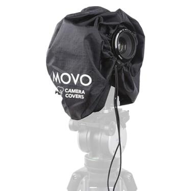 Imagem de Capa de chuva de capa de chuva para câmera Movo CRC11 para câmeras DSLR e câmeras e lentes sem espelho (tamanho júnior: 11" x 14,5")