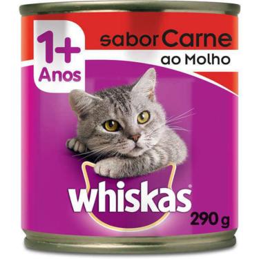 Imagem de Whiskas Adulto Lata Pate Carne 290G
