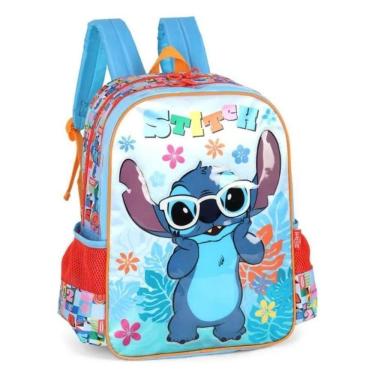 Imagem de Mochila De Costas G Escolar Infantil Stitch - Luxcel
