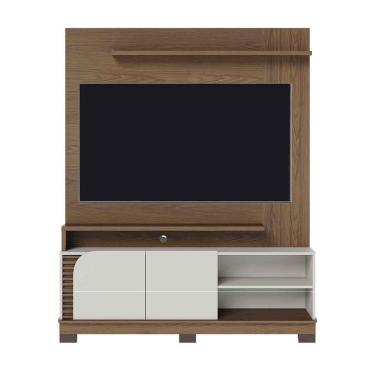 Imagem de Painel Home Theater Jureli 2 Portas 1.5 Até 65 Polegadas Amêndoa-off White