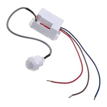 Imagem de SiaBiced Interruptor de luz com de movimento, fácil de instalar, ativado por detecção de presença humana, interruptor de luz infravermelho profissional