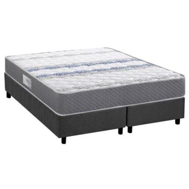 Imagem de Conjunto Box Queen: Colchão Espuma Herval D60 / AG65 Timeless + Base C