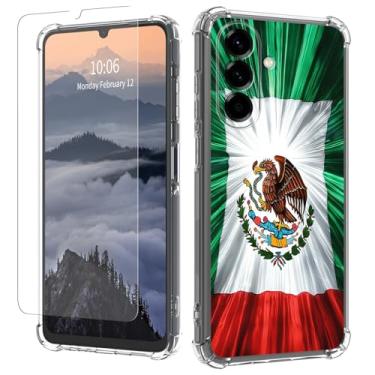 Imagem de Capa para celular Samsung Galaxy A36 5G com protetor de tela transparente para mulheres meninas proteção contra quedas fina flexível TPU transparente cristal à prova de choque capa protetora para