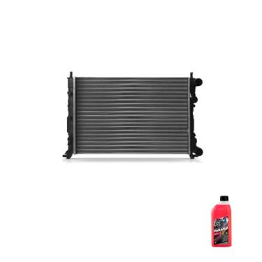 Imagem de Kit Radiador Palio Siena 1.0 1.5 98> 12534 + Aditivo Radiador Paraflu 01 LT Rosa