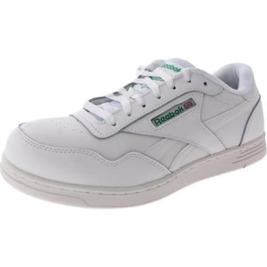 Imagem de Reebok Tênis masculino Rb117 Club MEMT Work Construction Branco, Branco/Verde, 39