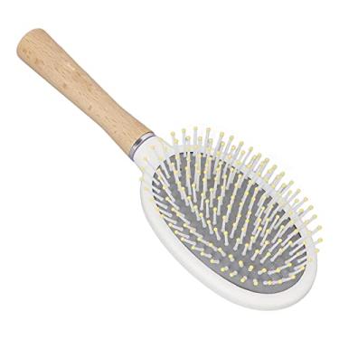 Imagem de Yinhing Escova de Cabelo Escova de Remo de Faia para Tipos de Cabelo Grosso Encaracolado Fino Curto úmido Seco para Desembaraçar e Suavizar o Sem Esforço para Uso Diário
