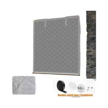 Imagem de Cortina Magnética À Prova De Vento Para Porta, Divisória De Quarto Sem