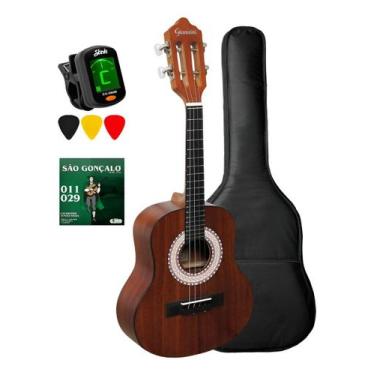 Imagem de Cavaquinho Acústico Giannini Performance Plus Cs-34 Sls Kit - Sapele S