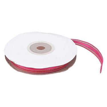 Imagem de Cuofyunl fita de chiffon de poliéster para casamento fita de cetim acessório de cabelo para decoração de buquê guirlanda 0,4 pol. (28#)