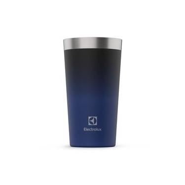Imagem de Copo Térmico de Cerveja e Chopp Electrolux Home Bar 560ml Inox Degrade Azul e Preto N/A