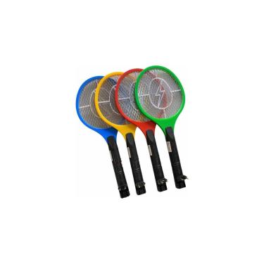 Imagem de Raquete Elétrica Mata Insetos Recarregável, Bivolt 127V-220V, 4W-6W, LED Indicador, 50.5x21.5cm, Sortida