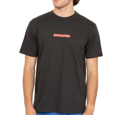 Imagem de Camiseta Quiksilver Clicker Logo DNA SM26-Masculino