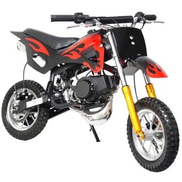 Imagem de Mini Moto Infantil Gasolina 2 Tempos 49CC Cross Trilha Off Road Importway WVDB-006 Dirt