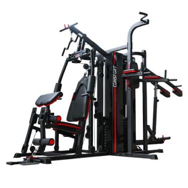 Imagem de Estação de Musculação Elite Completa Profissional Aparelho Multifuncio