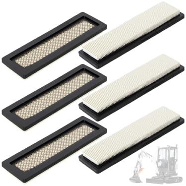 Imagem de 6 peças 7176099 Filtro de cabine de ar fresco para carregador Bobcat T630 A770 S450 S530 S550 S630 S650 S740 T450 T595