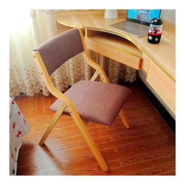 Imagem de Cadeira dobrável de madeira multifuncional dobrável portátil de madeira para lazer cadeira de praia cadeira de pesca cadeira de acampamento cadeira dobrável de jardim adequada para uso interno e