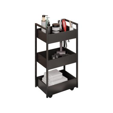 Imagem de Carrinho Multiuso Fruteira Laís - Ssx Multicoisas Preto