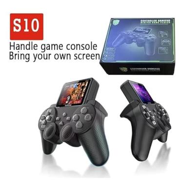 Imagem de Videogame de Mão S10 Gamepad 520 em 1 Controle Ergonômico Jogue na TV (Cabo Incluso) Bateria de Longa Duração