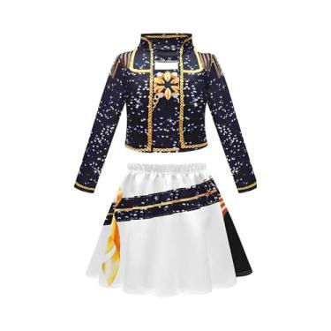 Imagem de Fantasia De Cosplay Para Meninas K-pop Rumi Zoey Impressão 3D Caçadore