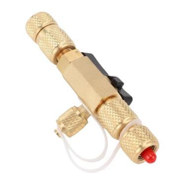 Imagem de Hyuduo Ferramenta de Remoção de Núcleos de Válvula de Limpeza a SAE 1/4in e 5/16in Interface Válvula Cores Removedor Instalador para R22 R410 R32 R22 600A 404 507C