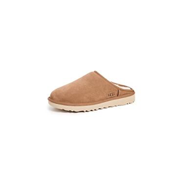Imagem de UGG Chinelo masculino clássico sem cadarço, Castanho, 46