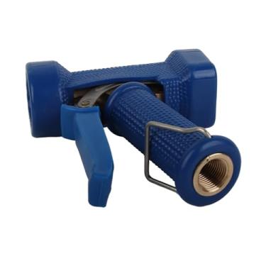 Imagem de SPYMINNPOO Bico de Spray de Limpeza de Cozinha de Alta Pressão Pulverizador de água Eficiente para Restaurante de Hotel G1/2 pol. Borracha de Cobre Azul 6 Cm para Cozinha de Hotel (Pistola de