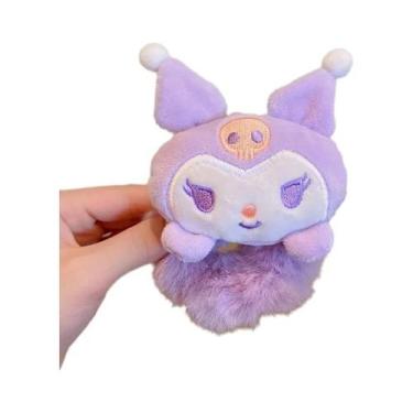 Imagem de Tiara De Pelúcia Kawaii Sanrio Para Meninas, Acessório De Cabelo Feito