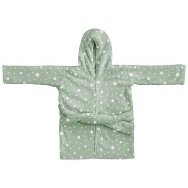 Imagem de Roupão de Microfibra Estampado com Capuz e Forro de Malha - Baby Joy, 