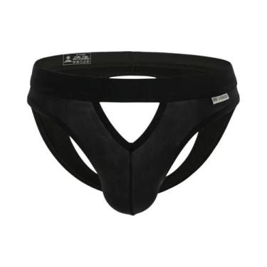 Imagem de BRAVE PESSOA Sexy Cuecas dos homens, Jockstrap Roupa Interior, Thongs 