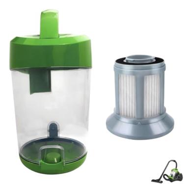 Imagem de Tanque de sujeira e filtro de substituição 2 em 1 para aspiradores de pó Bissell Zing AeroSwift e Powerforce sem saco - Serve nos modelos # 2156, 2156A, 2156E, 1665, 16652, 1665W