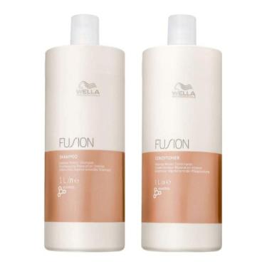 Imagem de Wella Fusion Shampoo 1000ml e Condicionador 1000ml