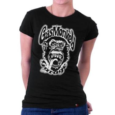 Imagem de Camiseta Feminina Babylook Gas Monkey Garage Dallas Texas - King Of Ge
