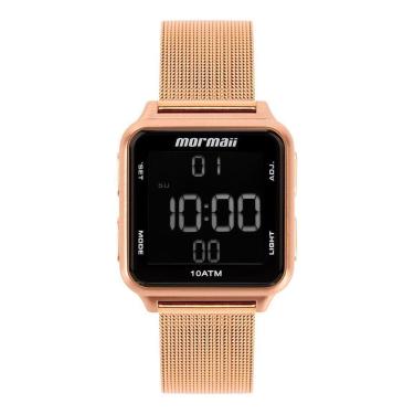 Imagem de Relógio Mormaii Feminino Digi Rosé - MO21800/7P-Feminino