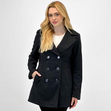 Imagem de Casaco Facinelli Médio Feminino-Feminino