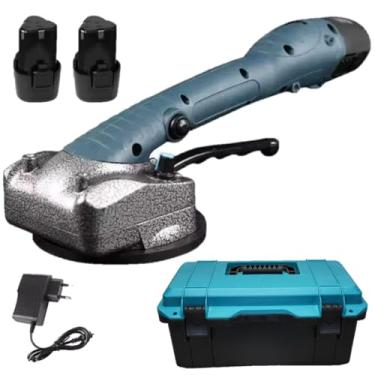 Imagem de Máquina Vibratória Assentar Porcelanato Piso 2 Baterias 12v