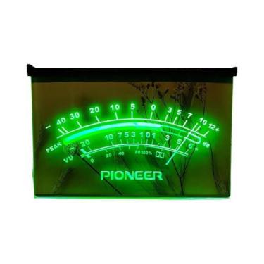 Imagem de Letreiro Neon LED 3D Esculpido Pioneer Peak VU dB Arte De Parede Para 