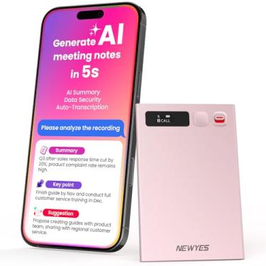 Imagem de Gravador de voz AI (rosa)