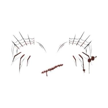 Imagem de Adesivos De Maquiagem Para Olhos De Halloween Para Mulheres E Meninas,