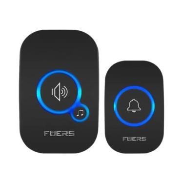 Imagem de Campainha Inteligente Sem Fio À Prova d'Água Com 32 Melodias, Alarme D