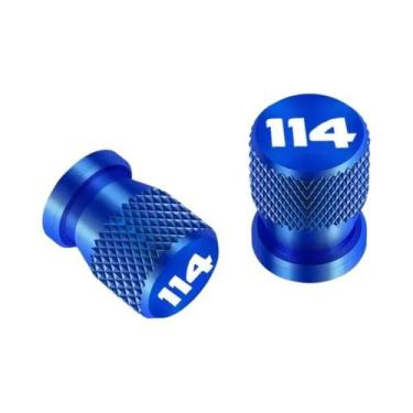 Imagem de Tampas De Válvula De Pneu CNC Para Motocicletas Harley Softail Fat Boy