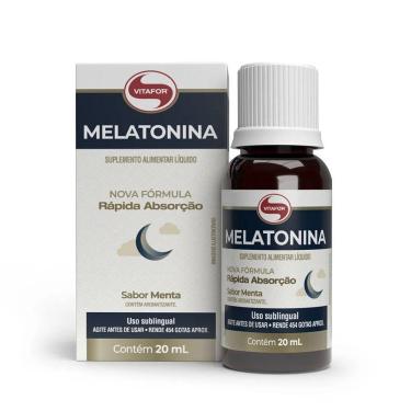 Imagem de Melatonina Gotas Vitafor Frasco 20ml