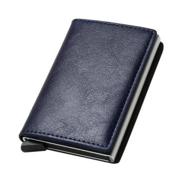 Imagem de Porta-Cartões Slim RFID Para Homens E Mulheres, Carteira Minimalista I