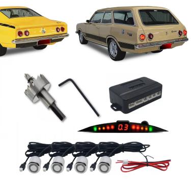 Imagem de Sensor Cromado Parachoque de Metal Opala Caravan 1975/1979