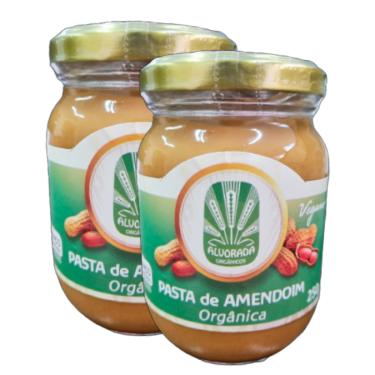 Imagem de Kit 2X: Pasta de Amendoim Orgânica Alvorada 250g