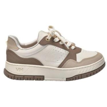 Imagem de Tênis Via Marte Casual 219-002-04 Feminino Bege-Feminino