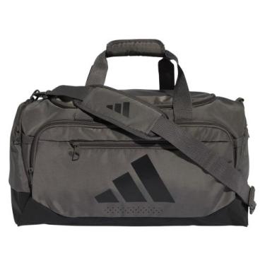 Imagem de Bolsa Adidas Defender Duffel Pequena 42 Litros, Cinza